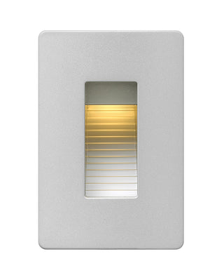 Luna LED 2700K Step Light 120v Vertical in Titanium