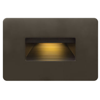 Luna LED 3000K Step Light 120v Horizontal in Bronze