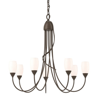 Hubbardton Forge - 103049-SKT-05-GG0444 - Flora 7 Arm Chandelier - Flora - Bronze