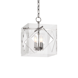 Travis Lantern with Polished Nickel Finish