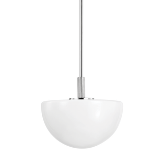 Lethbridge Pendant with Polished Nickel Finish