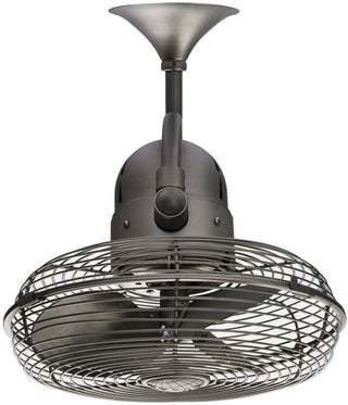 Kaye 13" Wall Fan in Brushed Nickel