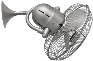 Kaye 13" Wall Fan in Brushed Nickel