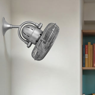 Kaye 13" Wall Fan in Brushed Nickel