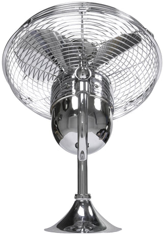 Kaye 13" Wall Fan in Polished Chrome