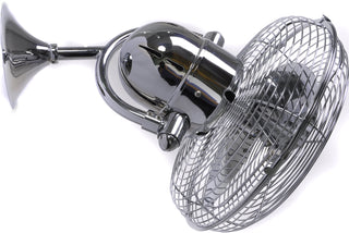 Kaye 13" Wall Fan in Polished Chrome