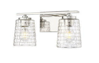Saben 2-Light Vanity Polished Nickel