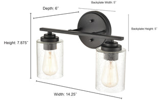 2-Light Vanity Chrome