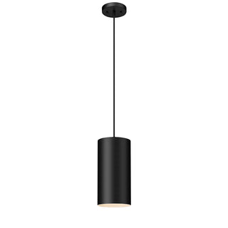 Searcy 1-Light Outdoor Hanging Pendant Powder Coated Black