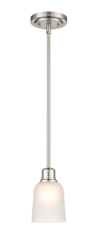 Amberle 1-Light Pendant light Brushed Nickel