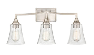 Caily 3-Light Vanity Brushed Nickel
