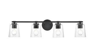 4-Light Vanity Matte Black