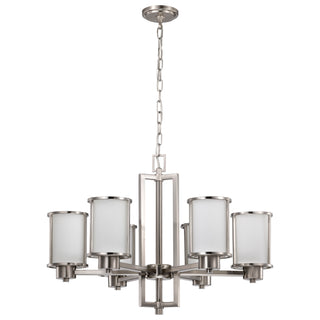 ODEON 6 LT CHANDELIER UP/DN