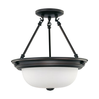 2 LIGHT 13" SEMI-FLUSH