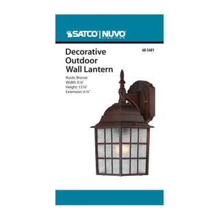 ADAMS 1 LGT 14 OUTOOR WALL