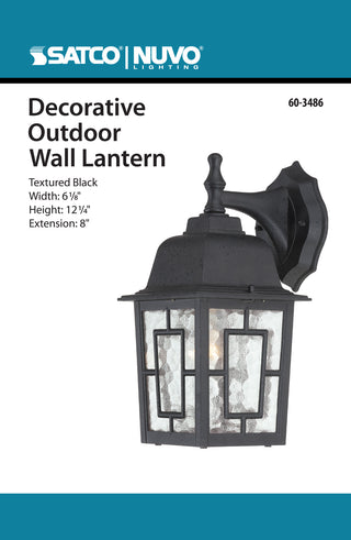 BANYAN 1 LGT 12 OUTDOOR WALL