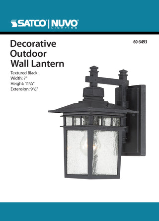 COVE NECK 1 LGT OUTDOOR WALL