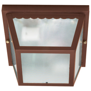 2 LT 10" CARPORT FLUSH FIXTURE