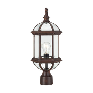 BOXWOOD 1 LGT OUTDOOR POST