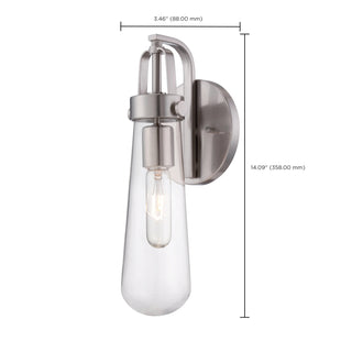 BEAKER 1 LIGHT WALL SCONCE