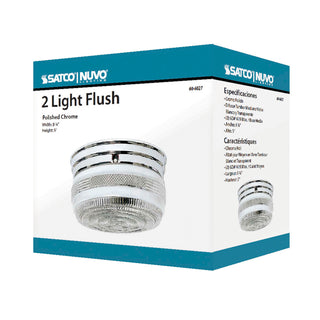2 LT MEDIUM FLUSH MOUNT DRUM