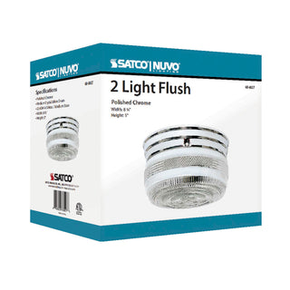 2 LT MEDIUM FLUSH MOUNT DRUM