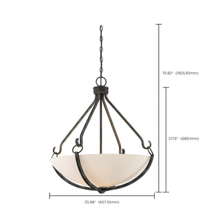 SHERWOOD 4 LIGHT PENDANT