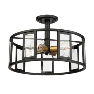 PAYNE 4 LIGHT SEMI-FLUSH