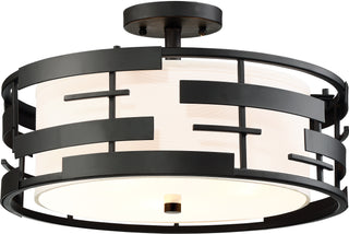 LANSING 3 LGT SEMI FLUSH