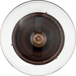 CHANTECLEER 1 LIGHT SEMI FLUSH