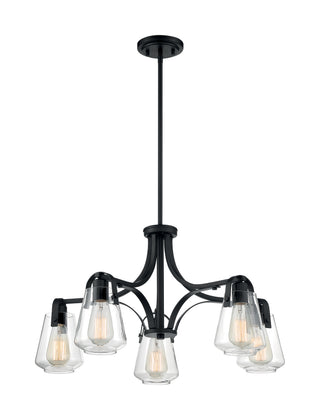SKYBRIDGE 5 LIGHT CHANDELIER