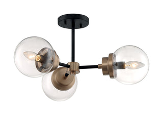 AXIS 3 LIGHT SEMI FLUSH