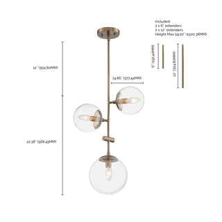 SKY 3 LIGHT PENDANT