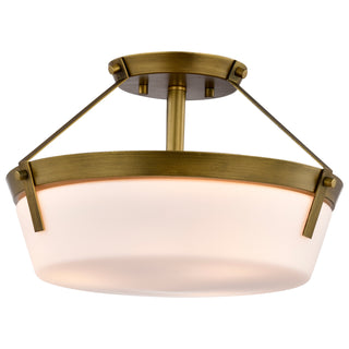 ROWEN 3 LIGHT SEMI FLUSH