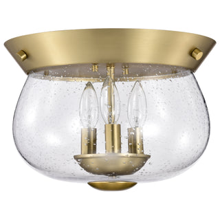 BOLIVER 3 LIGHT FLUSH MOUNT