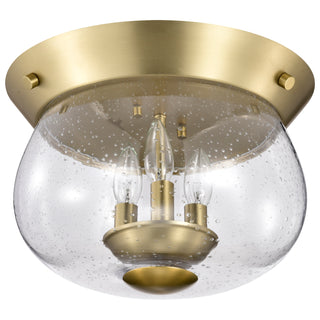 BOLIVER 3 LIGHT FLUSH MOUNT