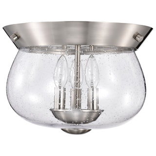 BOLIVER 3 LIGHT FLUSH MOUNT