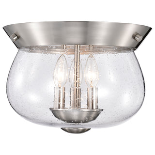BOLIVER 3 LIGHT FLUSH MOUNT