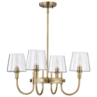 BROOKSIDE 4 LIGHT CHANDELIER