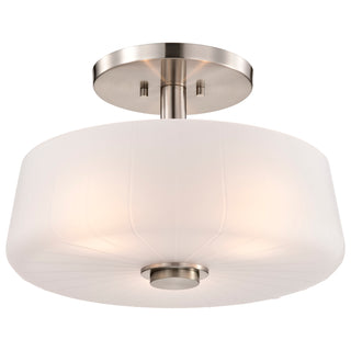LUNE 3 LIGHT SEMI FLUSH