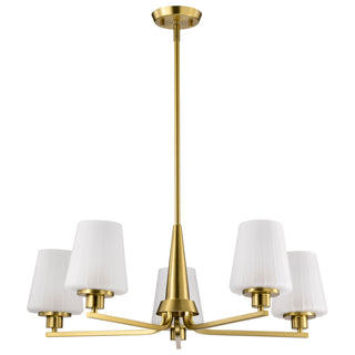 LUNE 5 LIGHT CHANDELIER