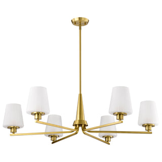 LUNE 6 LIGHT CHANDELIER