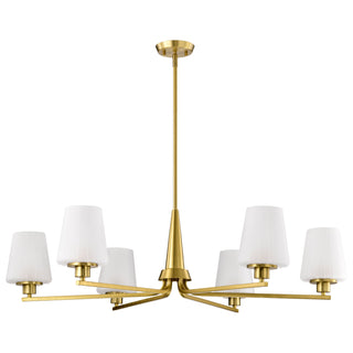 LUNE 6 LIGHT CHANDELIER