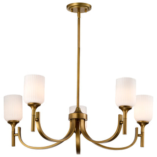 SOLARA 5 LIGHT CHANDELIER