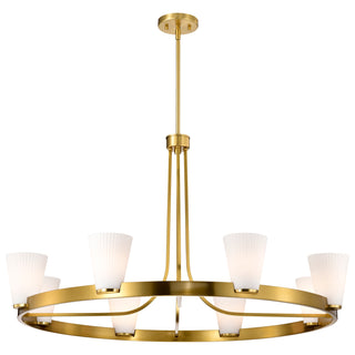 ROYALE 8 LIGHT CHANDELIER