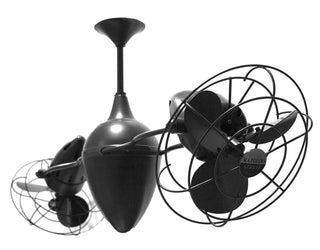 Matthews Fan Company - AR-BK-MTL - Ceiling Fan - Ar Ruthiane - Matte Black
