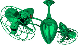 Matthews Fan Company - AR-GREEN-MTL - Ceiling Fan - Ar Ruthiane - Esmeralda