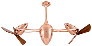 Ar Ruthiane 48" Ceiling Fan in Brushed Copper