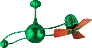 Matthews Fan Company - B2K-GREEN-WD - 40" Ceiling Fan - Brisa 2000 - Esmeralda