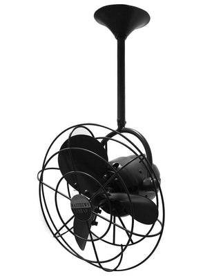Matthews Fan Company - BD-BK-MTL - 13" Ceiling Fan - Bianca Direcional - Matte Black
